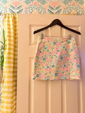 Women’s Wild Fable Size 2 Pastel Floral Mini Skirt